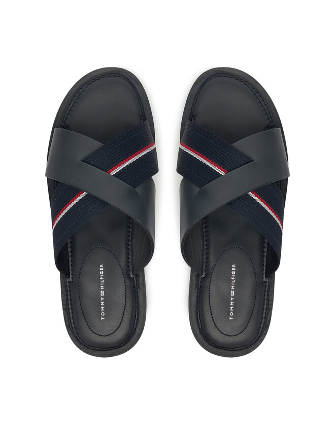 Tommy Hilfiger Pantoletten Tommy Hilfiger FM0FM05415 Dunkelblau