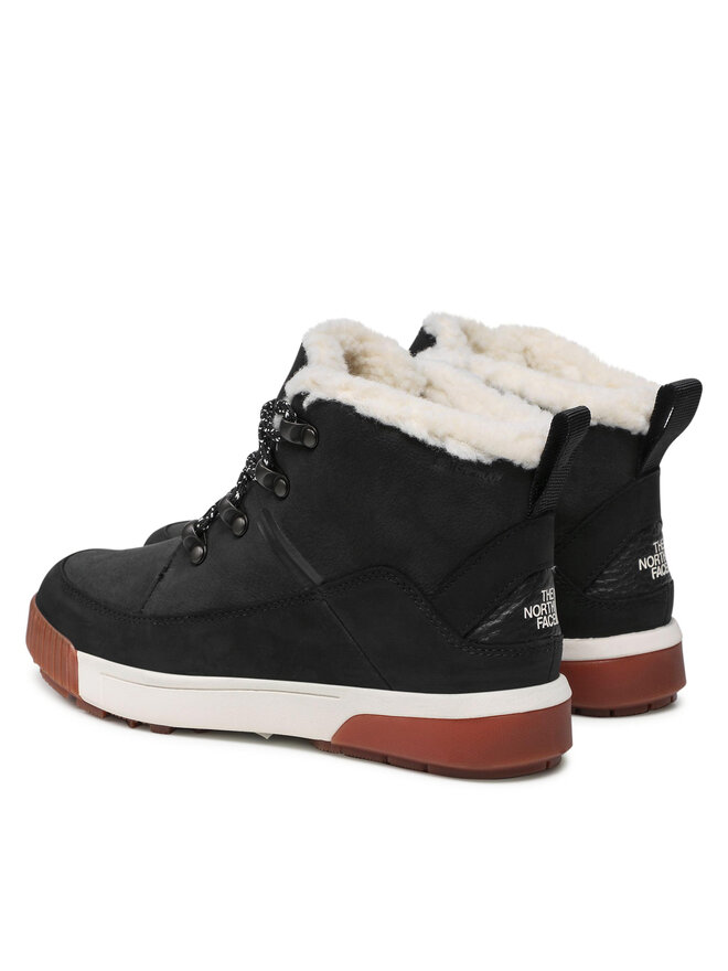 The North Face Īsie zābaki The North Face Sierra Mid Lace Wp NF0A4T3XR0G1 Melns