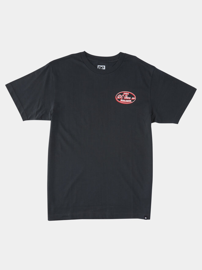 DC DC T-Shirt Truckin Tees ADYZT05284 Μαύρο Regular Fit