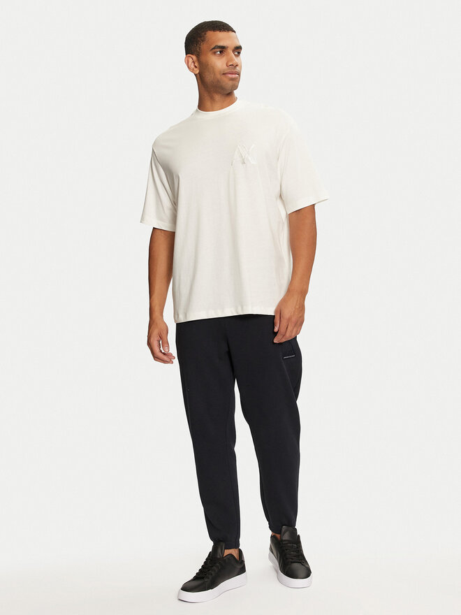 Armani Exchange Armani Exchange Marškinėliai 6DZMJF ZJLFZ 1116 Balta Regular Fit