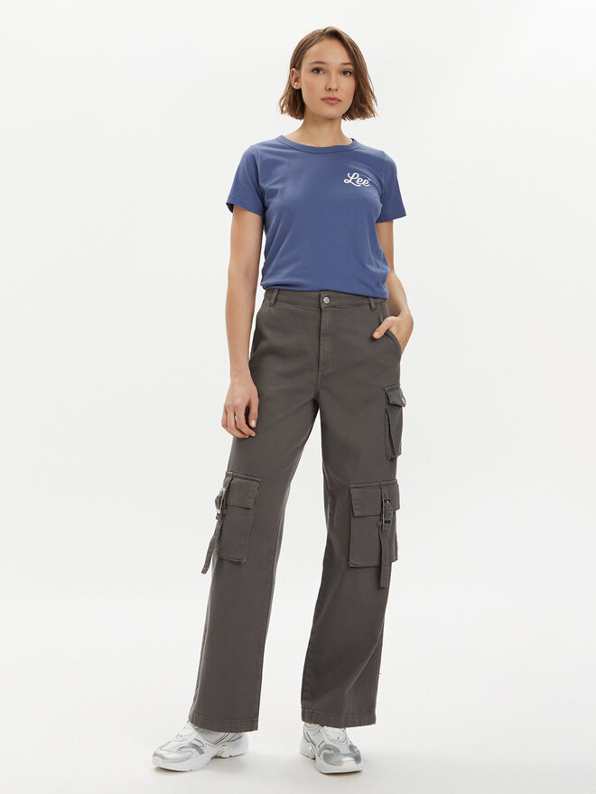 Lee Lee T-Shirt 112350225 Dunkelblau Slim Fit