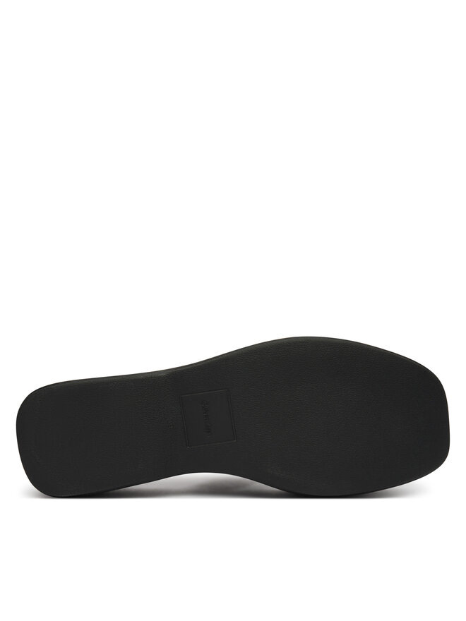 Calvin Klein Pantoletten Calvin Klein Flatform Sndl Webbing HW0HW02878 Schwarz