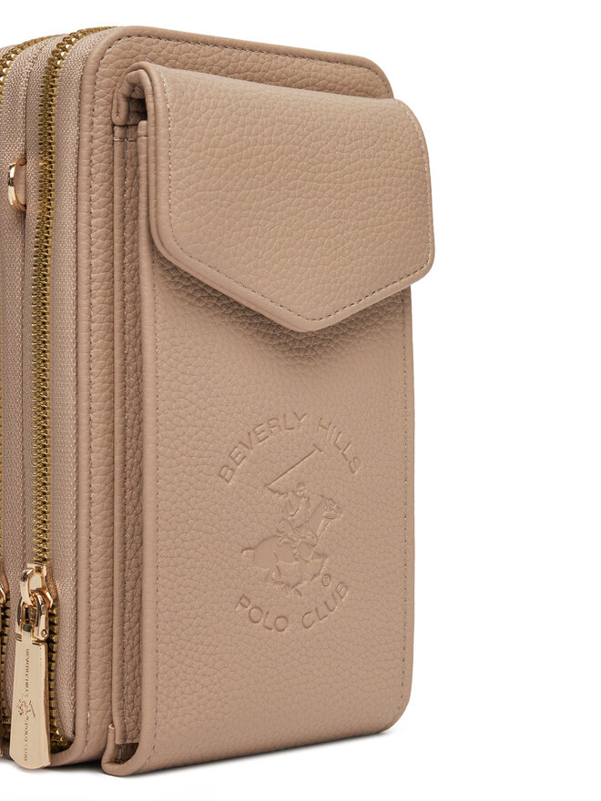 Beverly Hills Polo Club Torebka Beverly Hills Polo Club BHPC-L-006-07 Beżowy