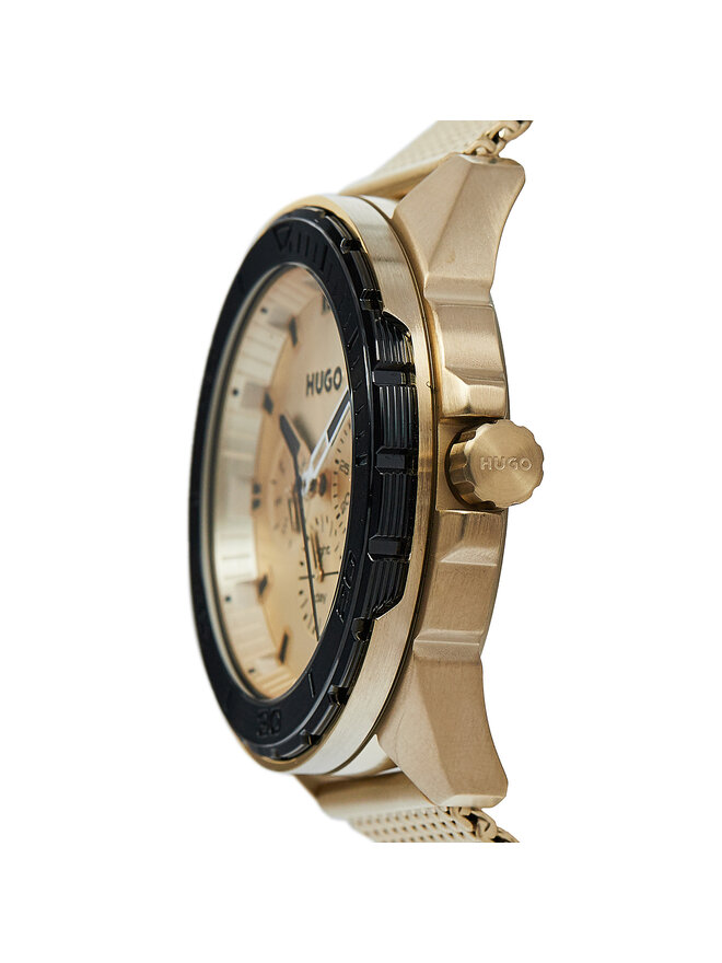 HUGO Годинник Hugo Fresh 1530288 Золотий