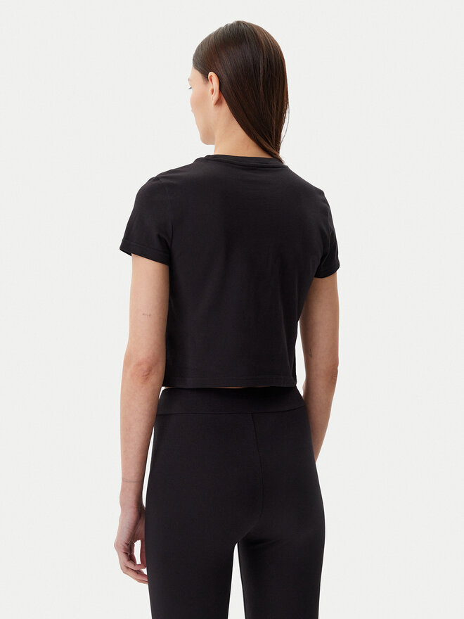Puma Puma Marškinėliai Ess Cut-Out 631164 Juoda Slim Fit