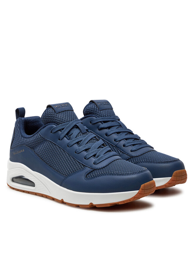 Skechers Sneakersy Skechers Fastime 237016/NVY Tmavomodrá