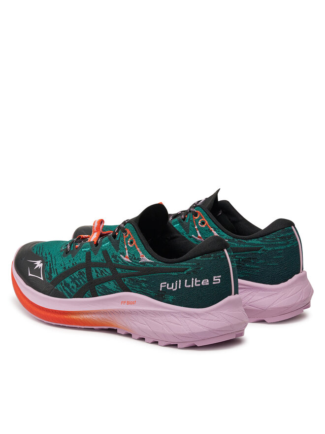 Asics Маратонки за бягане Asics Fuji Lite 5 1012B690 Зелен