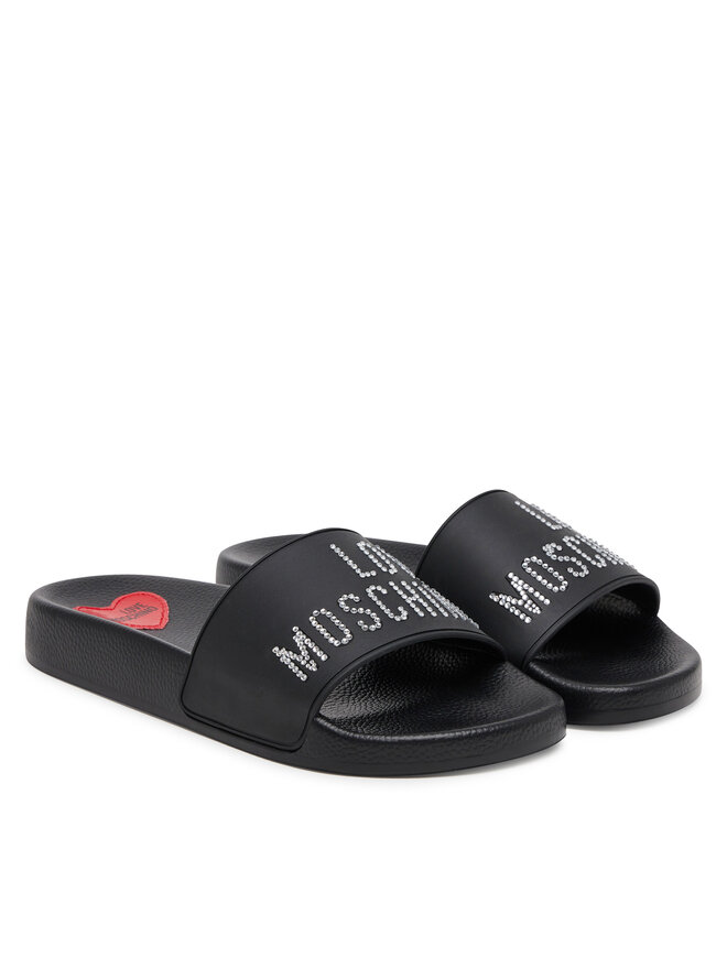 LOVE MOSCHINO Παντόφλες LOVE MOSCHINO JA28122G0MI13000 Μαύρο