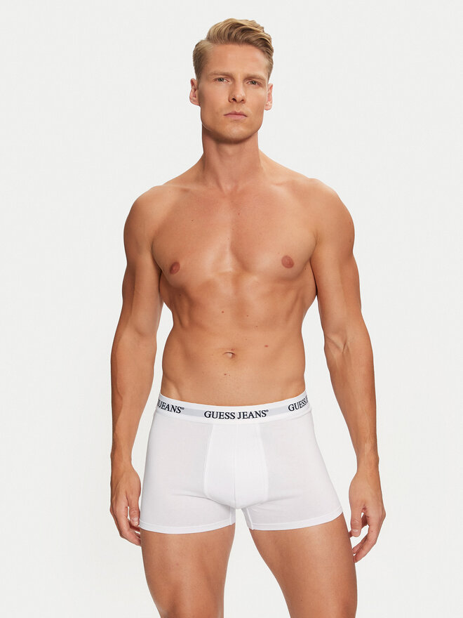Guess Jeans Guess Jeans Набір з 3 пар боксерів M4BZ48 K6YW1 Білий