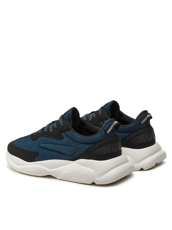 HUGO Sneakersy Hugo Leon Runn Meem 50517114 Tmavomodrá