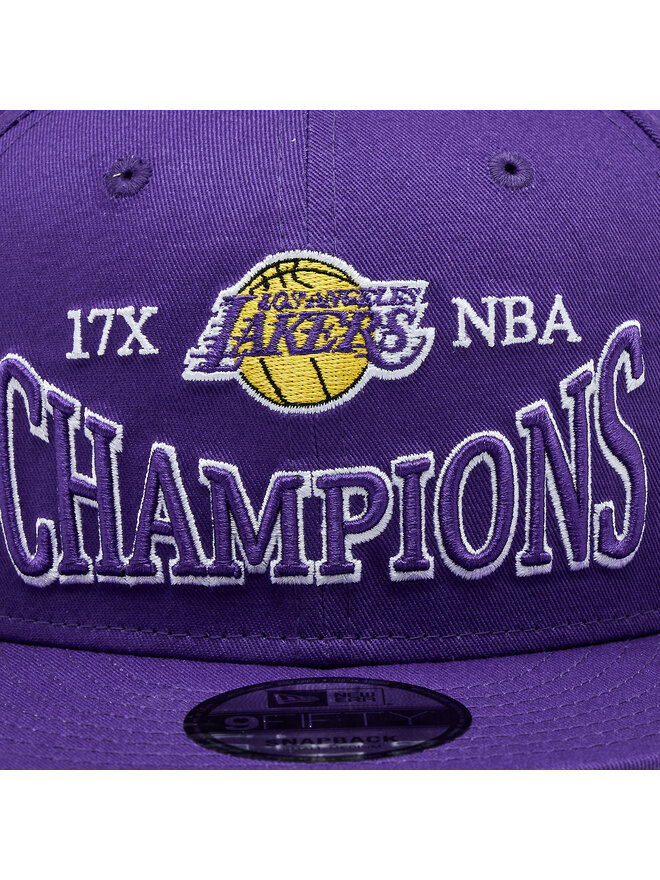New Era Шапка с козирка New Era Champions Patch 950 Lakers 60364222 Виолетов