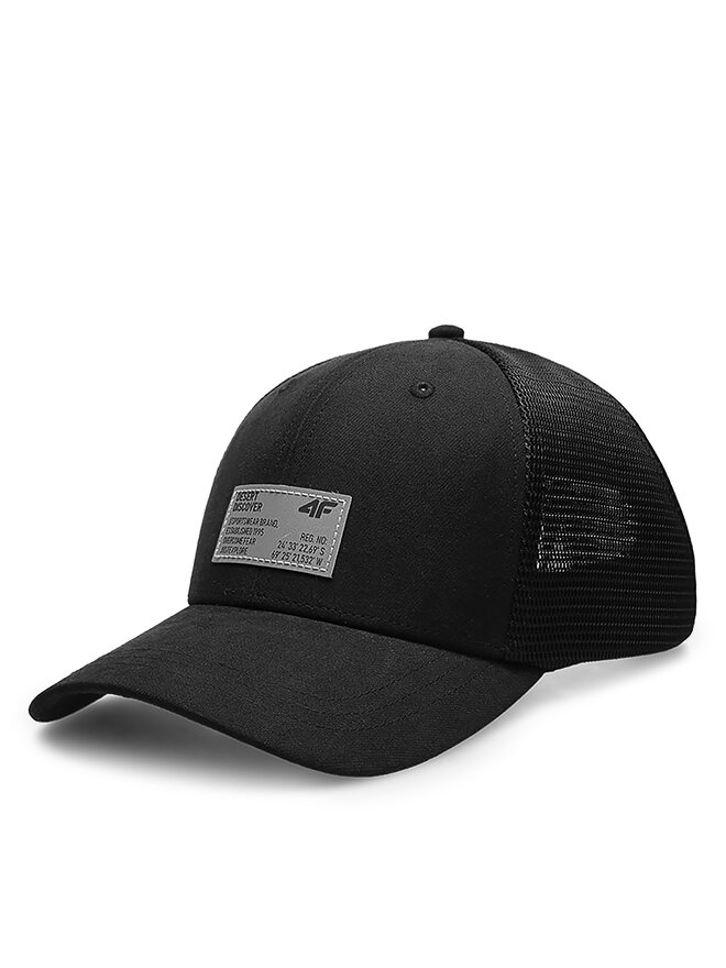 4F Gorra con visera 4F 4FSS23ACABM130 Negro