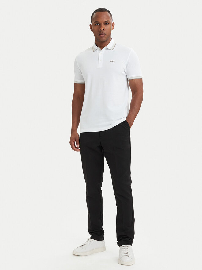 BOSS BOSS Poloshirt Paddy 50469055 Weiß Regular Fit