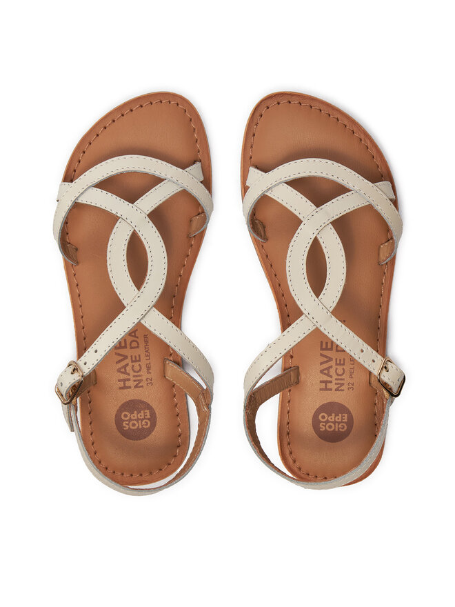 Gioseppo Sandalen Gioseppo Varzea 68218-P Écru