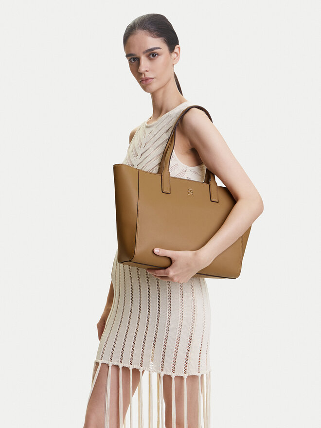 Tommy Hilfiger Borsetta Tommy Hilfiger AW0AW16905 Beige