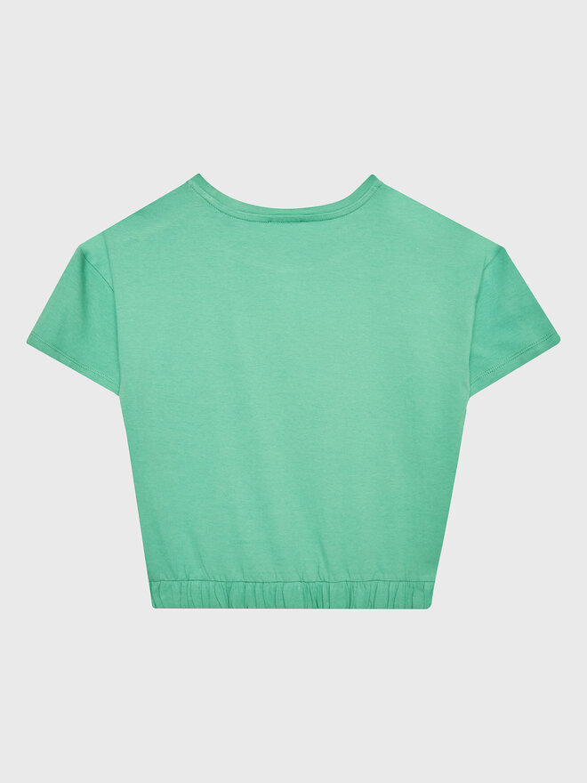 United Colors Of Benetton United Colors Of Benetton Marškinėliai 3096C10BA Žalia Boxy Fit