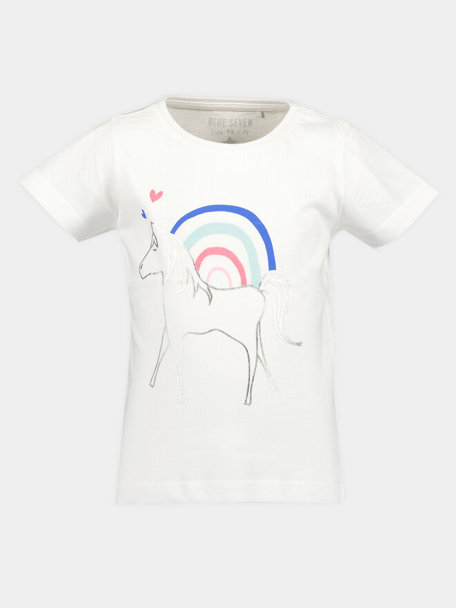 Blue Seven Blue Seven T-Shirt 702303 X Weiß Regular Fit