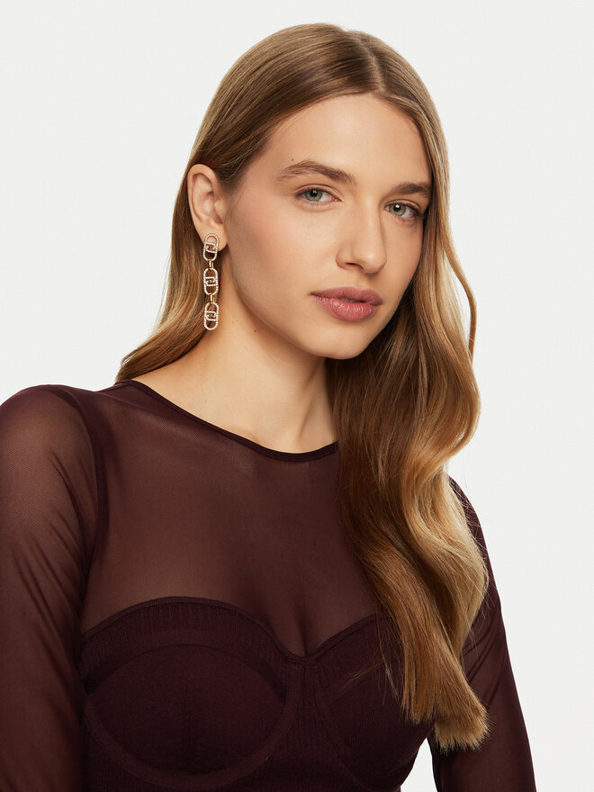 Liu Jo Náušnice Liu Jo LJ2626 Zlatá