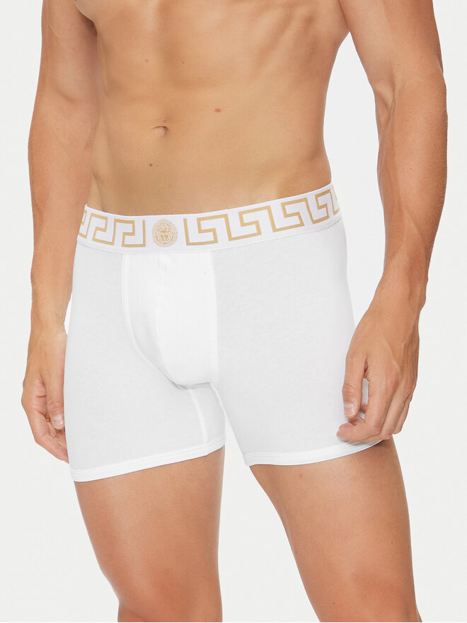 Versace Versace Μποξεράκι AU10028 1A10011 Λευκό