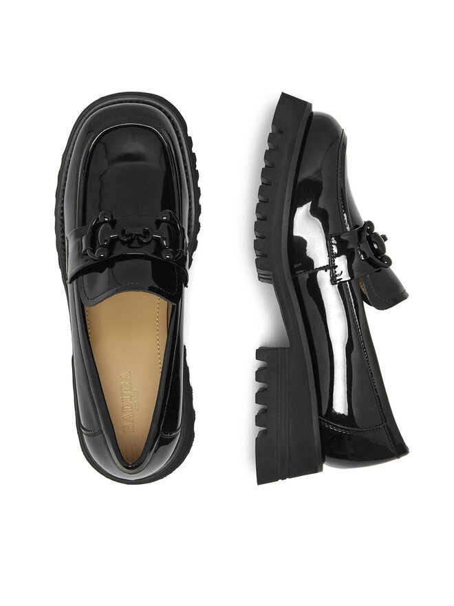 Badura Loafersy Badura WFA2487-1Z Czarny