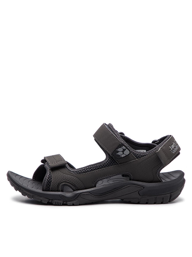 Jack Wolfskin Σανδάλια Jack Wolfskin Lakewood Cruise Sandal M 409011 Γκρι