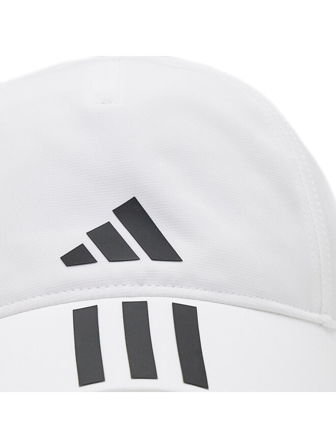 adidas Cappellino adidas 3-Stripes AEROREADY Running Training Baseball Cap HT2043 Bianco