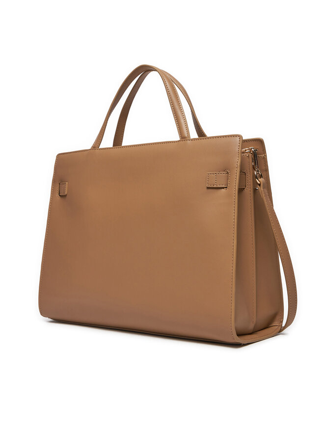 Tommy Hilfiger Torbica Tommy Hilfiger Th Heritage Workbag AW0AW16910 Smeđa