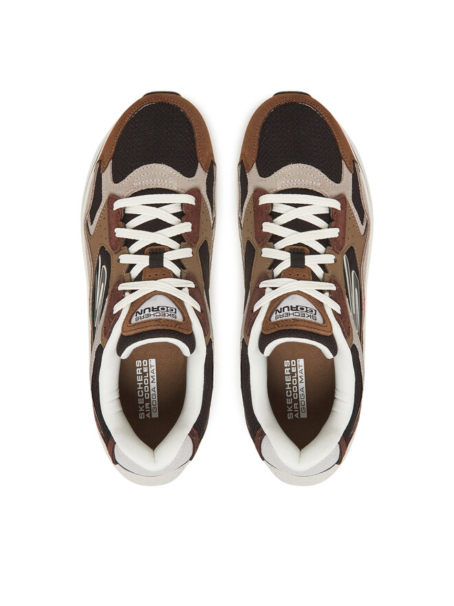Skechers Buty do biegania Skechers Go Run Consistent 2.0-Retro Runner V1 220872/BRBK Brązowy