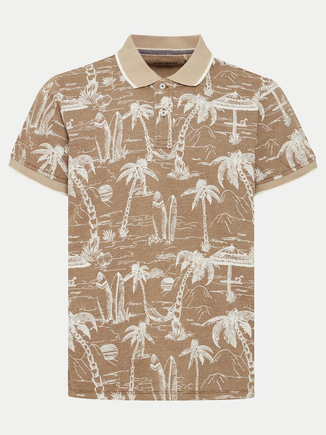 Blend Blend Poloshirt 20716905 Beige Regular Fit