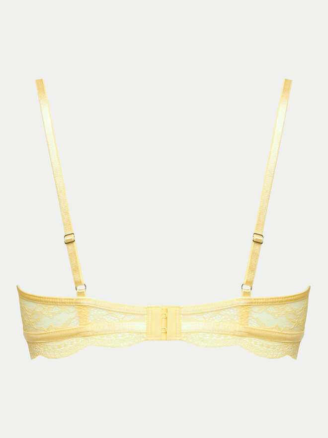 Hunkemöller Hunkemöller Melltartó alsó huzallal Isabelle 205389 Sárga