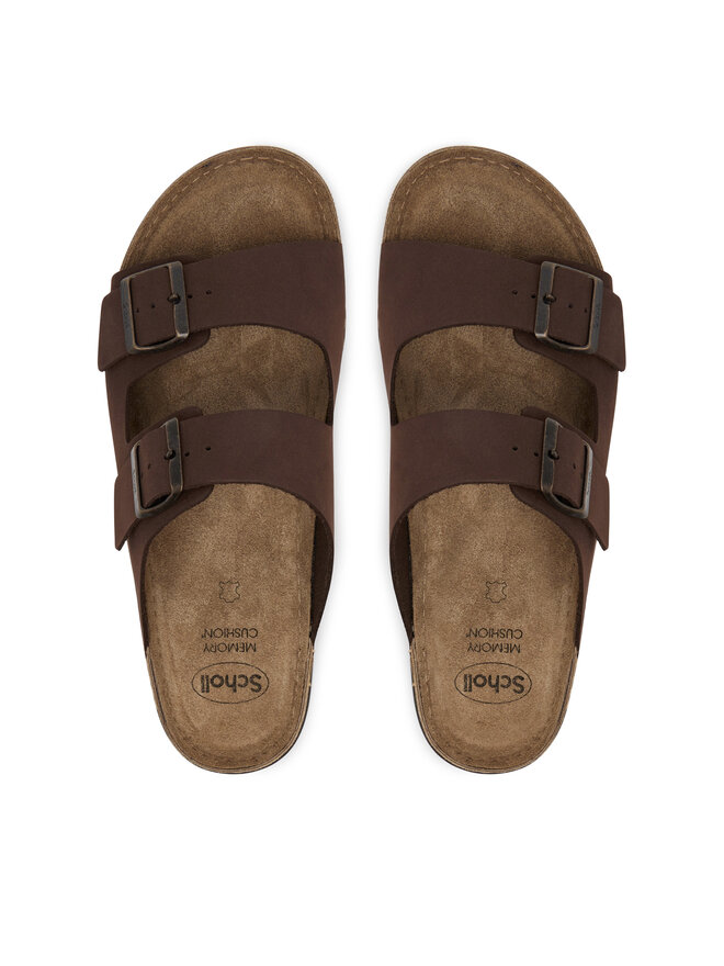 Scholl Παντόφλες Scholl MF31290 Καφέ