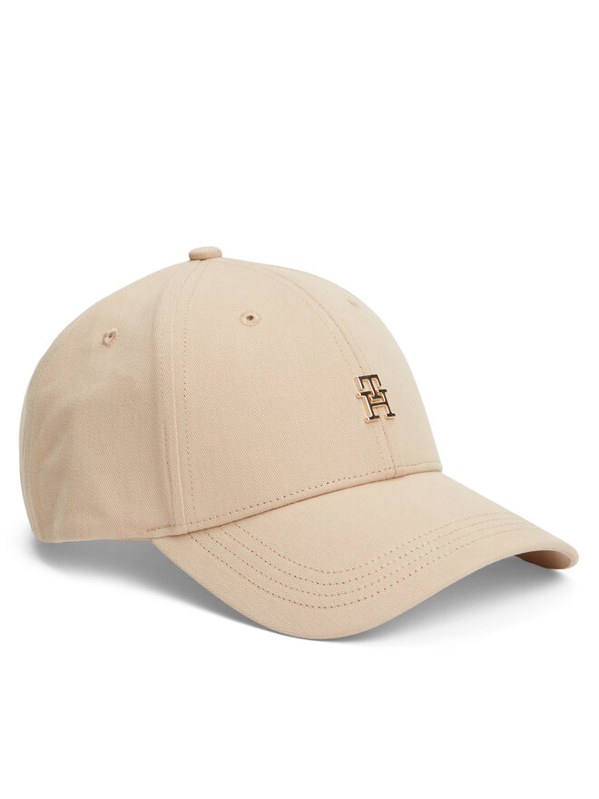 Tommy Hilfiger Cap Tommy Hilfiger Elevated Chic AW0AW17631 Beige