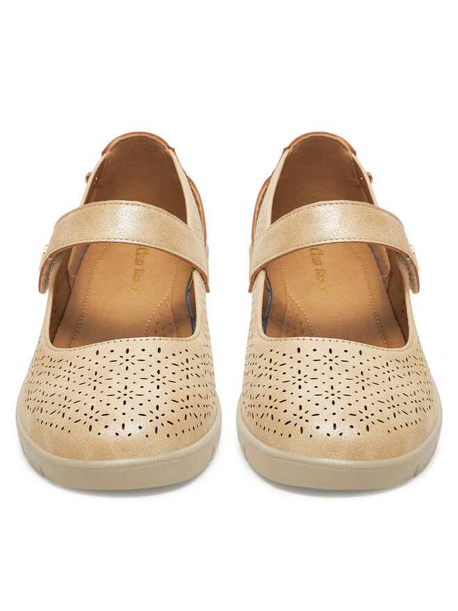 Clara Barson Halbschuhe Clara Barson WFA3588-1 Beige