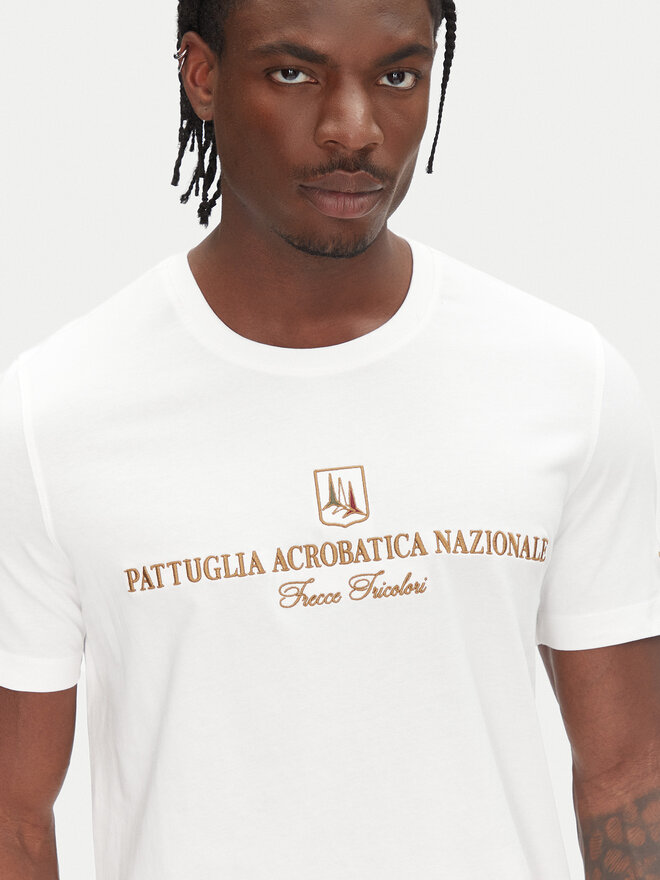 Aeronautica Militare Aeronautica Militare Camiseta 251TS2410J592 Blanco Regular Fit