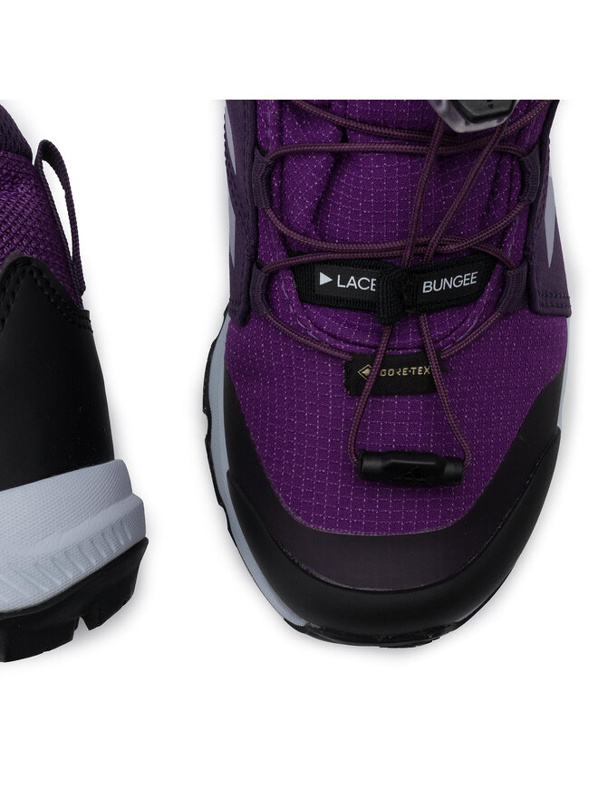 k purple。 Trekkingi adidas Terrex Mid Gtx K GORE-TEX BC0597 Fioletowy