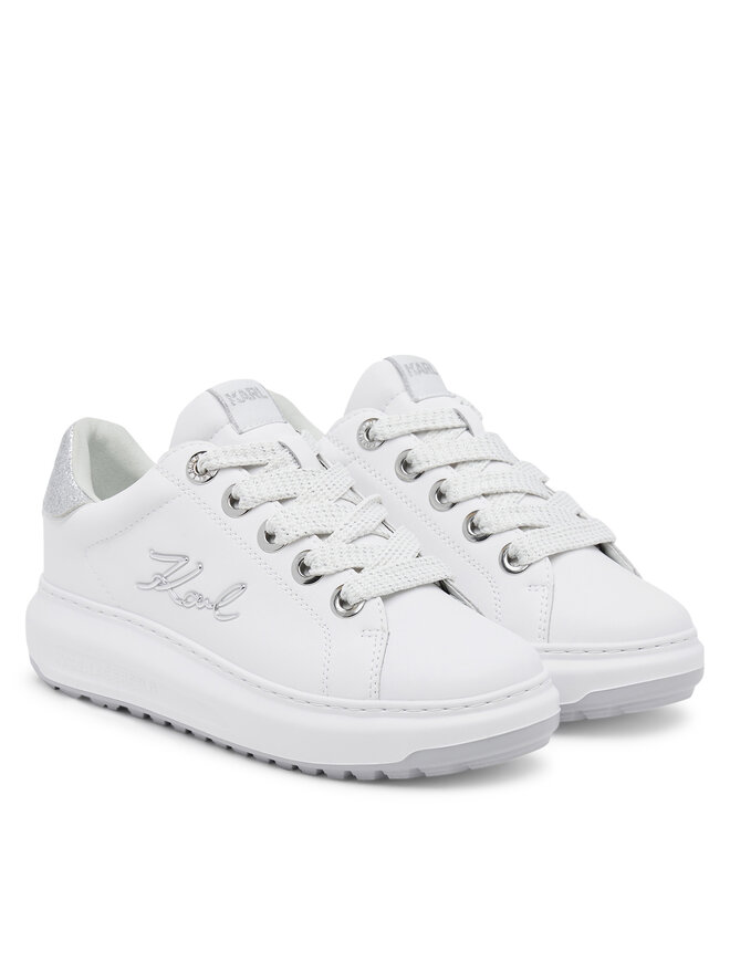 KARL LAGERFELD Сникърси KARL LAGERFELD KL67518 Бял