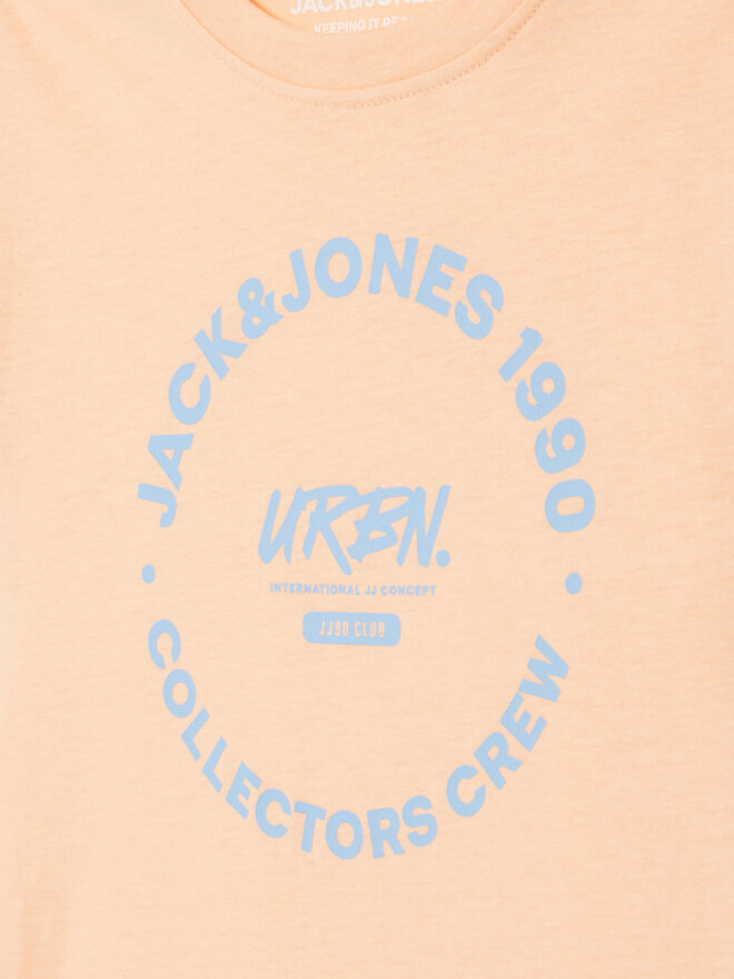Jack&Jones Junior Jack&Jones Junior Póló 12270001 Narancssárga Regular Fit