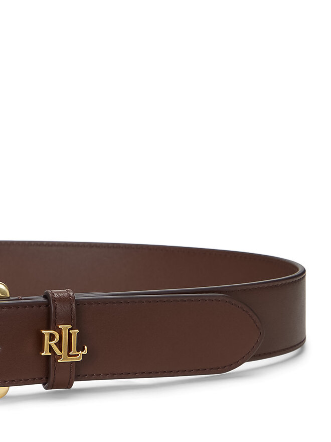 Cinturon Lauren Mujer Cuero Chile Marrones Fpark-5269 El Cinturón