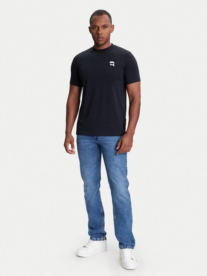KARL LAGERFELD KARL LAGERFELD Camiseta 755710 553224 Azul marino Slim Fit