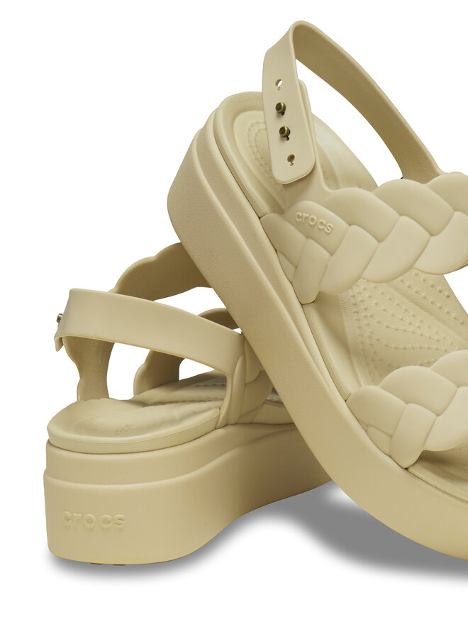 Crocs Sandales Crocs Brooklyn Woven Upper LW 209977 Bēšs