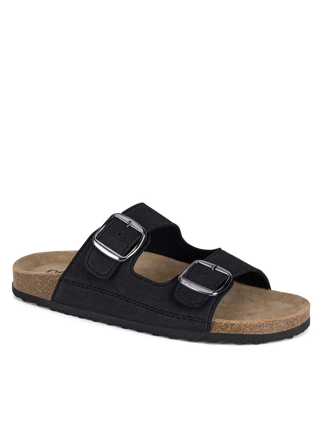 Lanetti Παντόφλες Lanetti 7410990001 Μαύρο