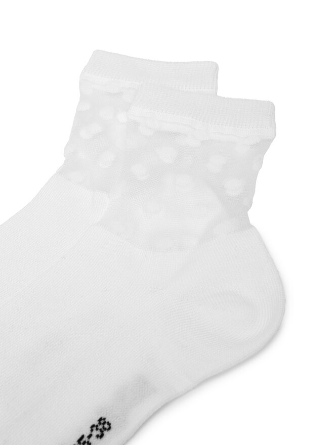 Nine West Calcetines Nine West KR_NW_STREET_W_SS25 (2 PACK) Blanco