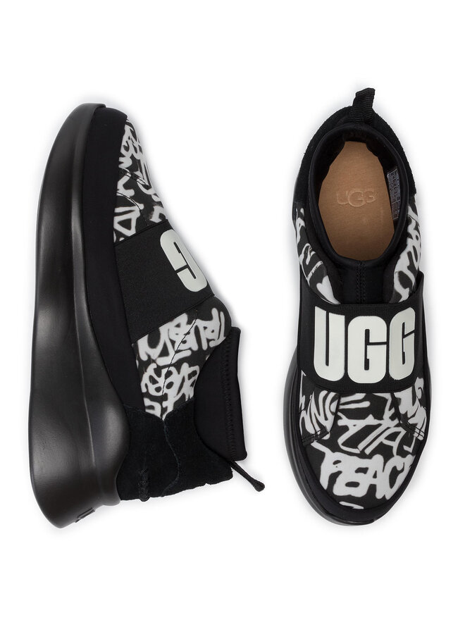 Sneakers Ugg W Neutra Sneaker Graffiti Pop 1106737 Negru | epantofi.ro