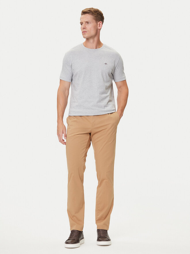 Gant Gant Camiseta Shield 2003184 Gris Regular Fit