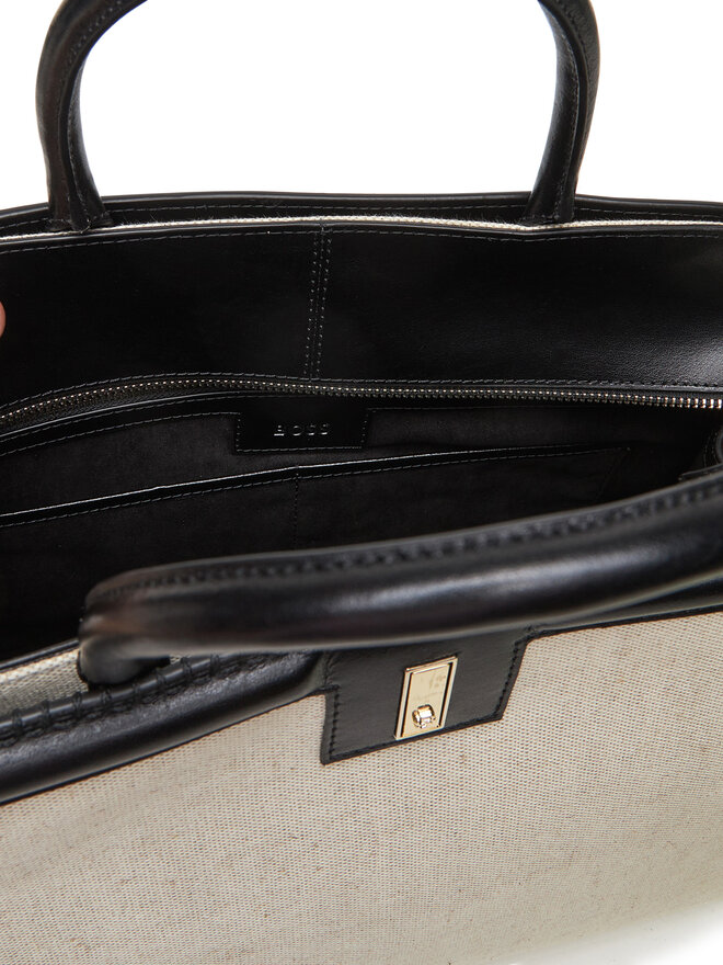 BOSS Handtasche BOSS Ariell 50541457 Beige