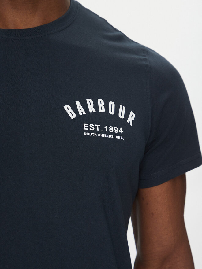 Barbour Barbour Marškinėliai Preppy MTS0502NY31 Tamsiai mėlyna Tailored Fit