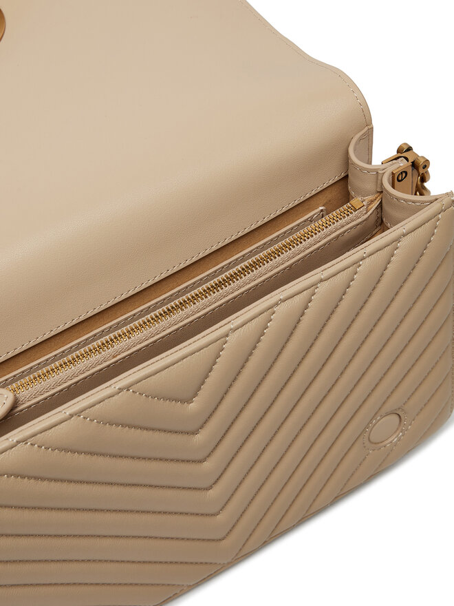 PINKO Torebka Pinko Lowe Click Classic 100063 A0GK Beżowy