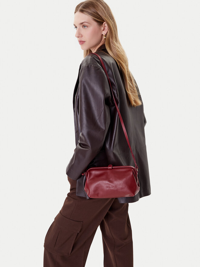 Balagan Handtasche Balagan Rofe Pouch Dunkelrot