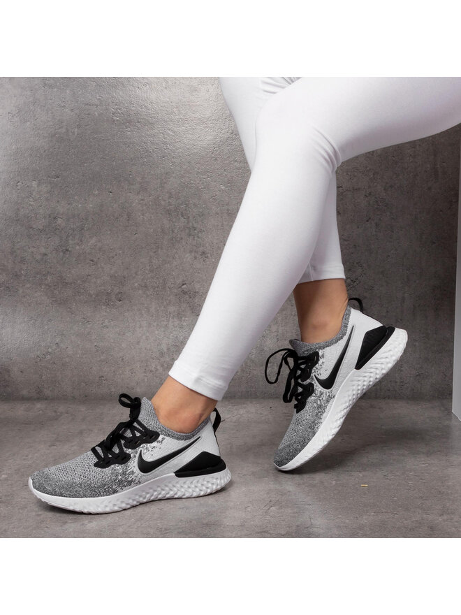 Nike Laufschuhe Nike Nike Epic React Flyknit 2 BQ8927 102 Grau