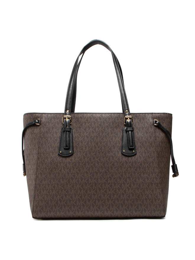 Handtasche MICHAEL Michael Kors Voyager 30F8GV6T2B Braun eschuhe